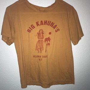 ORANGE GRAPHIC TEE